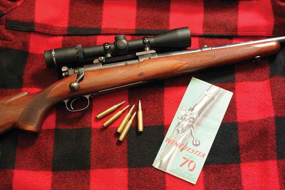 Winchester brochures described the new features of the then-new Model 70.